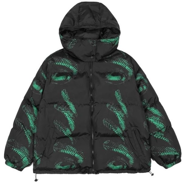 Snake Puffer Jacket